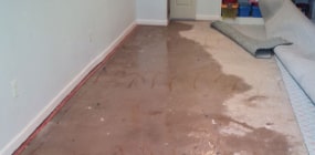 carpet flood damage restoration